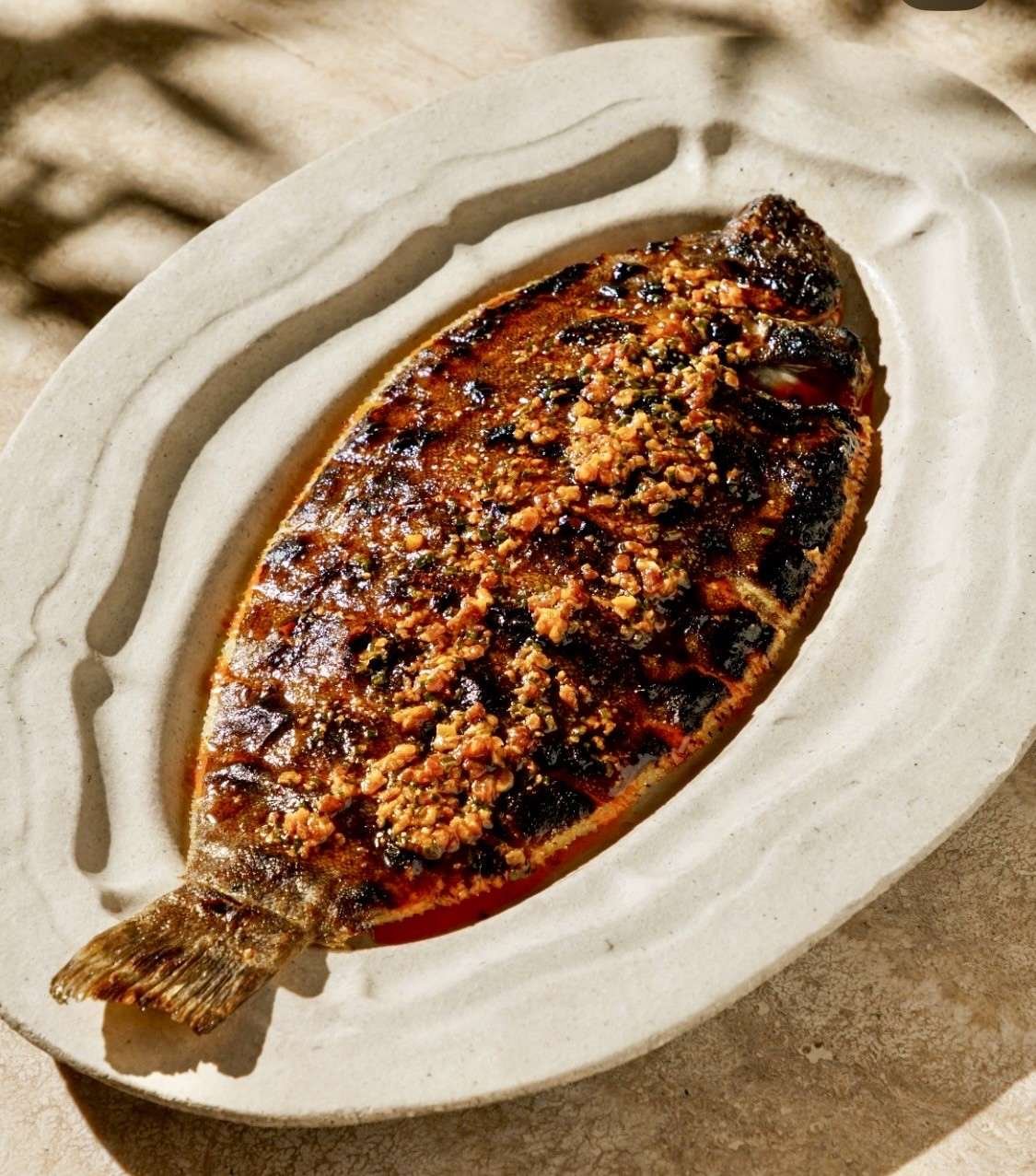 Robata grilled whole fish